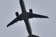 Morten 29 mai 2022 - LN-RGO over Høyenhall, det er SAS Scandinavian Airlines som kommer med sin Airbus A320-251N som er over 5 år gammelt og heter Brage Viking
