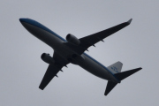 Morten 29 mai 2022 - PH-BXG over Høyenhall, her er jeg ikke helt sikker, men jeg tror det er KLM Royal Dutch Airlines som kommer med sitt Boeing 737-800 som er over 21 år gammelt og heter Kraanvogel / Crane