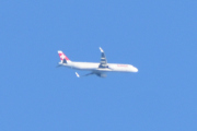 Morten 1 mars 2022 - Swiss International Air Lines over Høyenhall