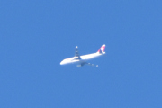 Morten 12 mars 2022 - Swiss International Air Lines over Høyenhall