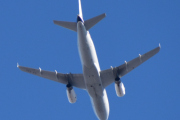 Morten 18 mars 2022 - OY-KBO over Høyenhall, det er SAS Scandinavian Airlines som kommer med sin Airbus A319-132 som er over 15 år gammel og heter Christian Valdemar Viking