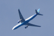 Morten 7 mars 2022 - Air Caraïbes over Høyenhall, du var litt for høyt oppe i luften