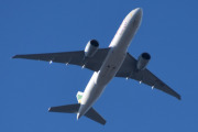 Morten 11 oktober 2022 - ET-AVN over Høyenhall, og dem kommer i sin Boeing 777F som er over 4 år gammelt