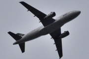 Morten 17 september 2022 - OY-KBR over Høyenhall, dette er SAS Scandinavian Airlines som kommer med sin Airbus A319-131 som er litt over 15 år gammel og heter Sten Viking