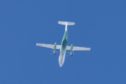 Morten 25 september 2022 - LN-WII over Brandbu, er ute på treff i dag og ser Widerøe med sin De Havilland Canada DHC-8-103B Dash 8 fra august 1994 og er over 28 år gammel og heter Nordkapp
