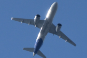 Morten 9 september 2022 - SE-ROY over Høyenhall, det er SAS Scandinavian Airlines som kommer med sin Airbus A320-251N som er over 2 år gammelt og heter Yrsa Viking