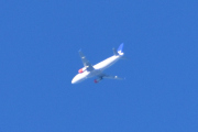 Morten 1 april 2023 - SAS over Høyenhall, flere som skal til syden