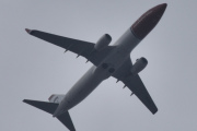 Morten 16 april 2023 - LN-DYK over Høyenhall, det er Norwegian Air Shuttle AOC som kommer med sin  Boeing 737-8JP som er over 12 år gammelt og heter Carl Larsson