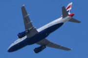 Morten 17 april 2023 - British Airways over Høyenhall