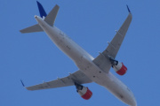 Morten 18 april 2023 - SE-DOX over Høyenhall, jeg tror det er SAS Scandinavian Airlines som kommer med sin Airbus A320-251N som er over 6 år gammelt og heter Torarve Viking