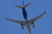 Morten 18 april 2023 - SE-RJX over Høyenhall, det er SAS Scandinavian Airlines som kommer med sin Boeing 737-76N som er over 16 år gammelt og heter Vagn Viking