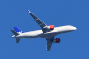 Morten 20 april 2023 - SAS over Høyenhall, den var litt for langt borte