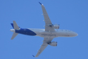 Morten 21 april 2023 - EI-SIU over Høyenhall, det er SAS Connect som kommer med sin Airbus A320-251N som er under ett år gammelt og heter Olaf Viking