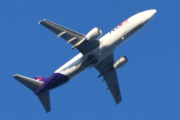 Morten 4 april 2023 - FedEx Express over Høyenhall