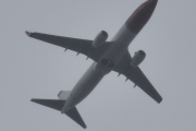 Morten 1 august 2023 - Norwegian over Høyenhall, klokken er 15.07. Jeg tror det er Norwegian Air Shuttle AOC siden nummeret begynner på LN-