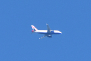 Morten 16 august 2023 - British Airways over Høyenhall