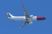 Morten 17 august 2023 - Norwegian Air Shuttle AOC over Høyenhall, den begynner på LN... Det er 3 juli 2021 jeg har første bilde av Norwegian Air Shuttle AOC foreløpig