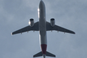 Morten 21 august 2023 - EC-NZP over Høyenhall, det er Iberia Airlines som kommer med sin Airbus A320-251N fra 2023 og heter María Pepa Colomer. Jeg har allerede sett den 4 ganger, og denne har den nye fargen