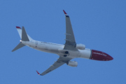 Morten 13 september 2023 - SE-RPE over Høyenhall, det er Norwegian Air Sweden AOC som kommer med sin Boeing 737-8JP fra 2016. Jeg tok mitt første bilde 15 juli 2021, og ser at jeg må rette på litt tekst