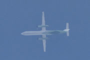 Morten 23 oktober 2023 - Widerøe over Høyenhall, den fløy veldig høyt oppe. Skal vi gjette på en De Havilland Canada Dash 8 Q400?
