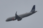 Morten 24 juli 2023 - SAS Scandinavian Airlines over Høyenhall, da fikk vi med oss den tøffe svingen også