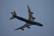 Morten 1 desember 2023 - Silk Way West Airlines over Høyenhall