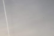 Morten 10 februar 2023 - Stort fly og jetflystripen