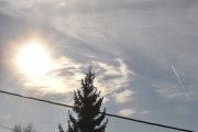 Morten 4 februar 2023 - Jetfly og solen