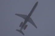 Morten 5 januar 2023 - Stort fly over Høyenhall, nå snør det så mye at jeg ser ingen ting