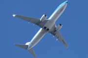 Morten 20 juli 2023 - PH-BGC over Høyenhall, det er KLM Royal Dutch Airlines som kommer med sin Boeing 737-8K2 som er fra 2008 og heter Pijlstaart / Pintail. Jeg siterer: Pintail eller nordlig pintail er en and med bred geografisk fordeling som raser i de nordlige områdene i Europa, Asia og Nord-Amerika
