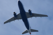 Morten 7 juli 2023 - G-DBCJ over Høyenhall, det er British Airways som kommer med sin Airbus A319-131 som er over 16 år gammelt. Første gang jeg tok bilde av British Airways var i 2016 og av dette flyet var 29 mars 2020