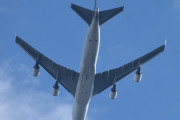 Morten 8 juli 2023 - 4X-ICA over Høyenhall, har du sett så liten skrift på et så stort fly? Jeg tror dette er en Boeing 747-4EVERF som Challenge Airlines IL eier