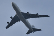 Morten 24 juni 2023 - OE-LRG over Høyenhall, det er Challenge Airlines BE som kommer med sin Boeing 747-412F som er over 28 år gammelt. Det er nok ikke så mange som har stått opp enda