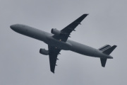 Morten 16 mai 2023 - F-GTAZ over Høyenhall, det er Air France som kommer med sin Airbus A321-212 som er over 11 år gammelt. Airbus A321 er en forlenget versjon av den opprinnelige Airbus A320