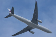 Morten 23 mai 2023 - EC-NHM over Høyenhall, det er Wamos Air som kommer med sin Airbus A330-343 som er over 14 år gammelt. Jeg siterer: Wamos Air er et flyselskap fra Spania. Hovedkontoret ligger i Madrid og hovedbasen er Adolfo Suárez Madrid-Barajas lufthavn