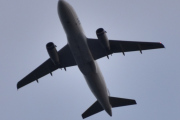 Morten 23 mai 2023 - SAS over Høyenhall, jeg tror det er OY-KBR som er SAS Scandinavian Airlines som kommer med sin Airbus A319-131 som er over 15 år gammelt og heter Sten Viking. Men nå går jeg og legger meg
