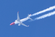 Morten 15 mars 2023 - Jetfly over Høyenhall, men det er Norwegian som fløy her