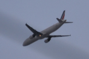 Morten 1 november 2023 - Air France over Høyenhall, klokken er 16.53. Jeg tror faktisk ikke at jeg har tatt bilde av Air France i november