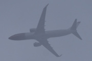 Morten 10 november 2023 - Norwegian over Høyenhall, det er fremdeles dårlig vær over Høyenhall. Jeg tror ikke at den har en helt på halen