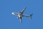 Morten 24 november 2023 - SAS over Høyenhall, denne ble for høyt oppe, men ser ut som en Airbus...