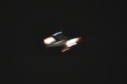 Morten 4 oktober 2023 - Stort fly over Høyenhall på natten, klokken er 20.51. To minutter senere kom denne. Kan det være Norwegian som flyr her?