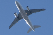 Morten 17 september 2023 - F-GUGO over Høyenhall, det er Air France som kommer med sin Airbus A318-111 fra 2006. Den har jeg ikke bilde av, men kan fort forveksles med F-GUGQ som jeg har bilder av