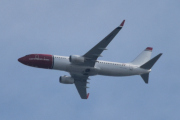 Morten 2 september 2023 - SE-RPD over Høyenhall, det er Norwegian Air Sweden AOC som kommer med sin Boeing 737-8JP fra 2016. Jeg har sett den to ganger før, 10 august 2023 og 17 august 2023