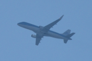 Morten 13 mai 2023 - KLM over Høyenhall, dem flyr veldig høyt, men har retning mot solen