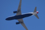 Morten 19 april 2023 - G-DBCB over Høyenhall, det er British Airways som kommer med sin Airbus A319-131 som er over 19 år gammelt