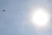 Morten 25 mai 2023 - LN-NIO over Høyenhall, det er Norwegian Air Shuttle AOC som vi ser sammen med solen