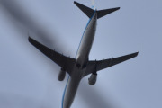 Morten 27 april 2023 - KLM over Høyenhall, her stod jeg litt dumt til, men jeg tror at det er KLM Royal Dutch Airlines med sin Boeing 737-8K2