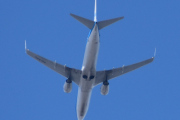 Morten 29 april 2023 - PH-BXU over Høyenhall, det er KLM Royal Dutch Airlines som kommer med sin Boeing 737-8BK som er 17 år gammelt og heter Albatros / Albatross