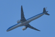 Morten 30 mai 2023 - KLM over Høyenhall, KLM-flåten består av flytypene Airbus, Boeing, og Embraer, så da har vi tre valg