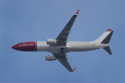 Morten 19 april 2024 - SE-RPK over Høyenhall, det er Norwegian Air Sweden AOC som kommer med sin Boeing 737-8JP fra 2016 og het EI-FJL før januar 2020. Jeg fant ingen bilder av dette flyet som nå er registrert. Jeg har denne serien nå. SE-RPD, SE-RPE, SE-RPF, SE-RPG, SE-RPH, SE-RPI, SE-RPJ, SE-RPK, SE-RPM, SE-RPR, SE-RPS og SE-RPT